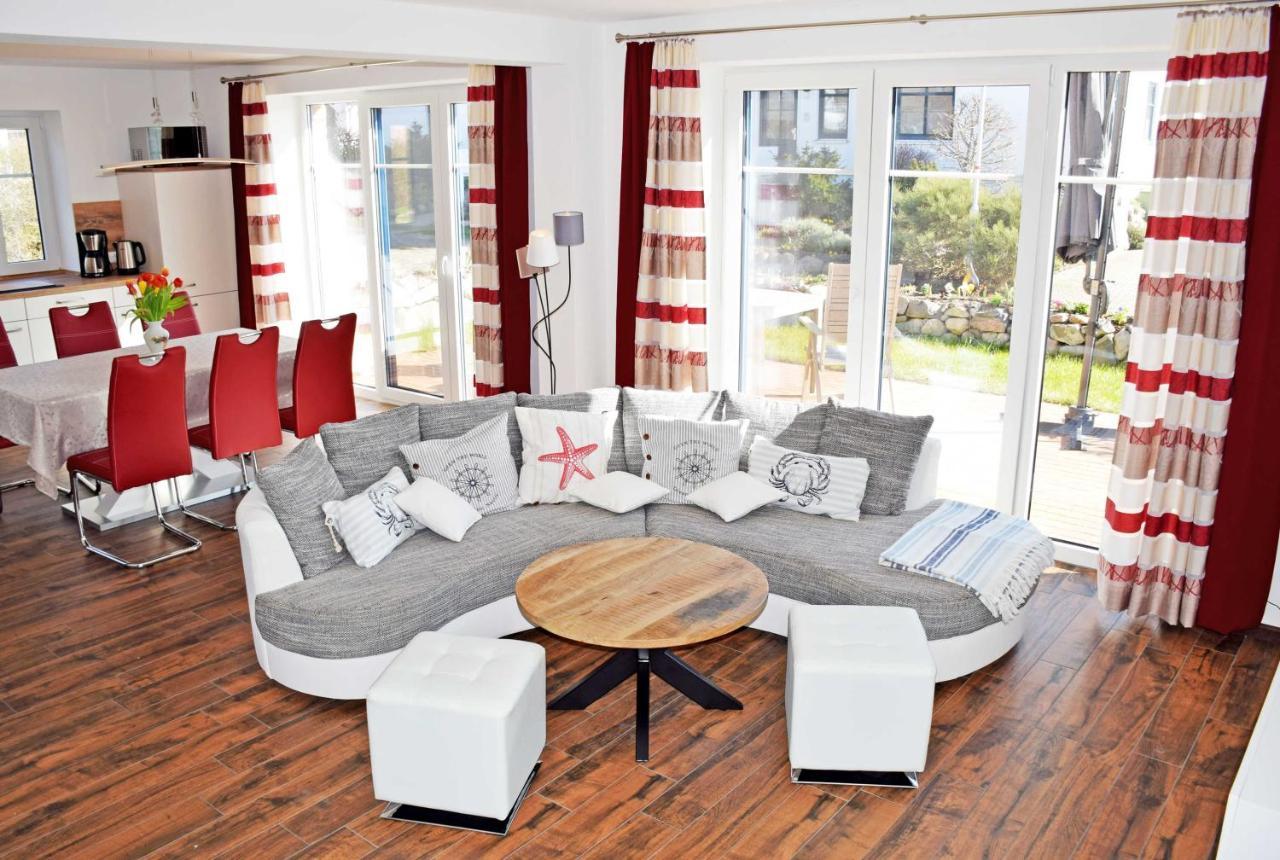 Groß Zicker Ferienhaus Zum Boddenstrand Mit Ka מראה חיצוני תמונה